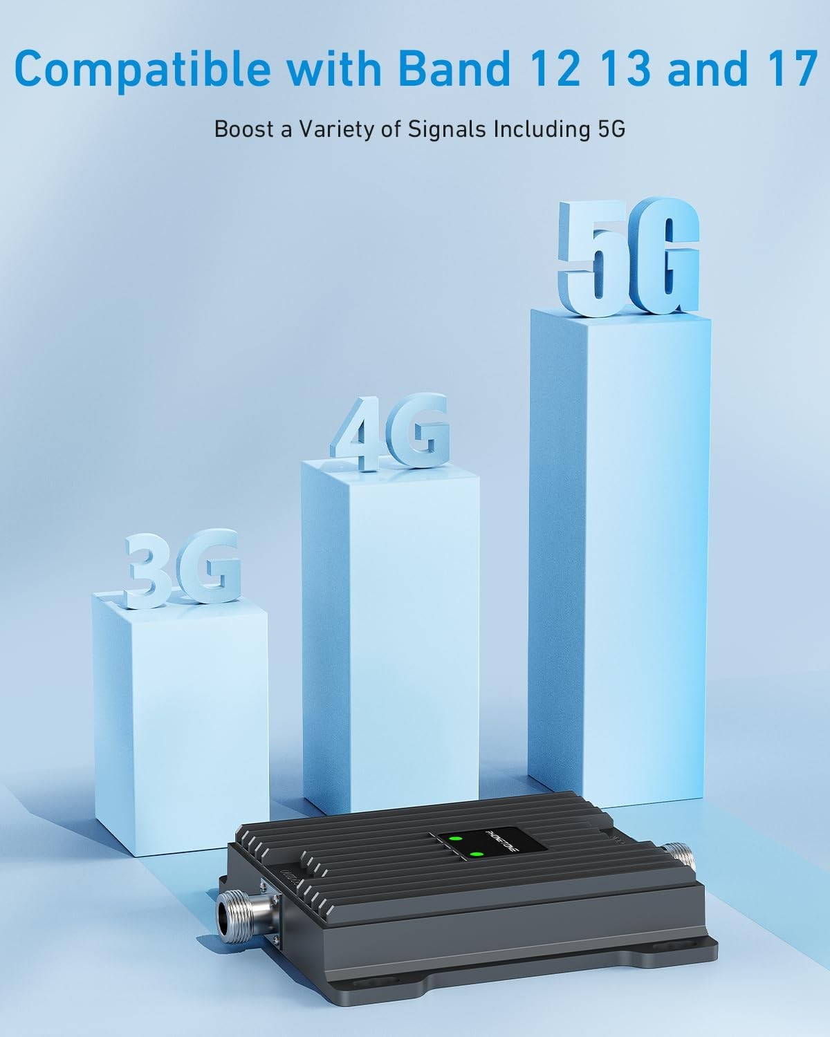 Cell Phone Signal Booster for MTC and TN (Telecom Namibia) Boost 4G LTE 5G Signal