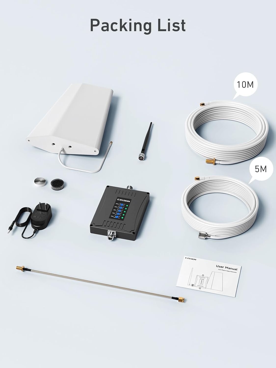 MTC and TN Mobile Network booster, Boosts 5G 4G LTE Signals
