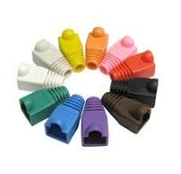 RJ45 Boot for CAT6 6.5mm Gray