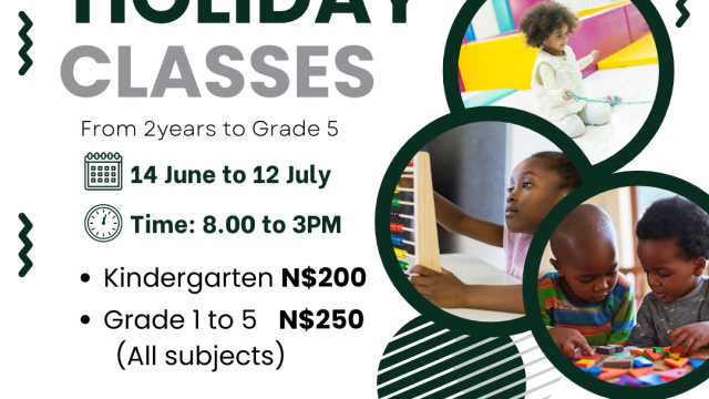 Holiday Classes (2years to Grade 5)